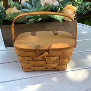 Longaberger Basket Purse 2001